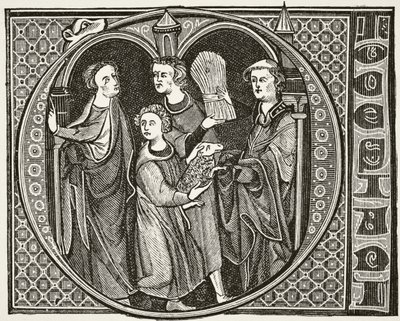 Monks Engaged in Agriculture, from 